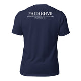 Cross Shirt - Faith Behavior - Navy