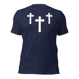 Cross Shirt - Faith Behavior - Navy