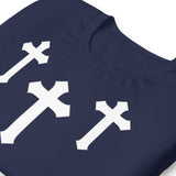 Cross Shirt - Faith Behavior - Navy