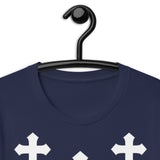 Cross Shirt - Faith Behavior - Navy